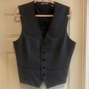 Express Men's Charcoal Vest